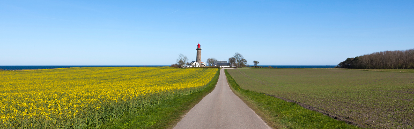 Denemarken landschap stockfoto