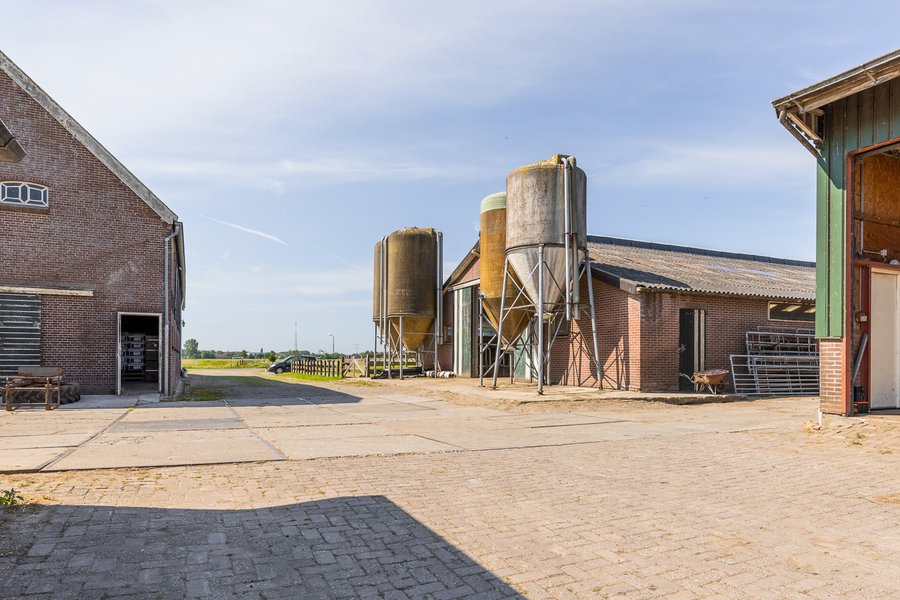 Boerderij : Lekkerkerk, Zuid-Holland, Nederland